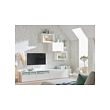 BESTÅ TV storage combination/glass doors