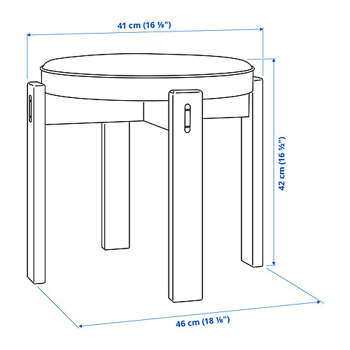 HOLMSJÖ stool