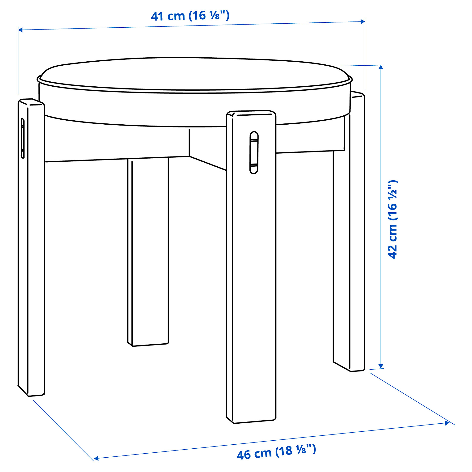 HOLMSJÖ stool