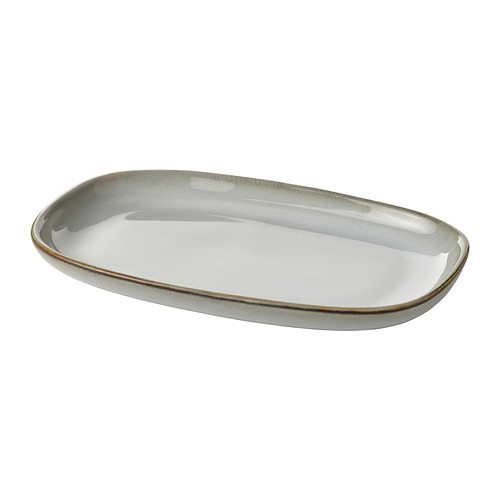 GLADELIG - 餐盤, 灰色, 20x13 公分 | IKEA 線上購物 - PE969276_S4