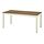 ÅLHULT - extendable table, beige/brown, 170/220x80 cm | IKEA Taiwan Online - PE969284_S1