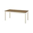 ÅLHULT - extendable table, beige/brown, 170/220x80 cm | IKEA Taiwan Online - PE969284_S2 