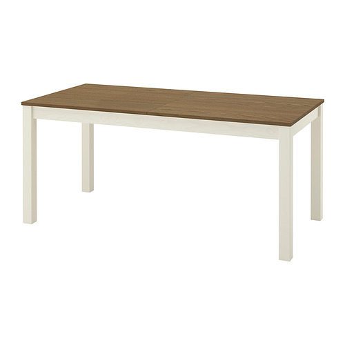ÅLHULT - extendable table, beige/brown, 170/220x80 cm | IKEA Taiwan Online - PE969284_S4