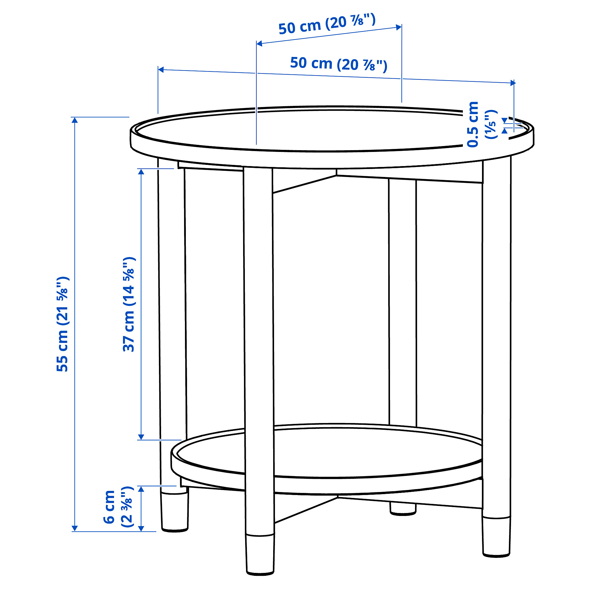 VALNÄS side table