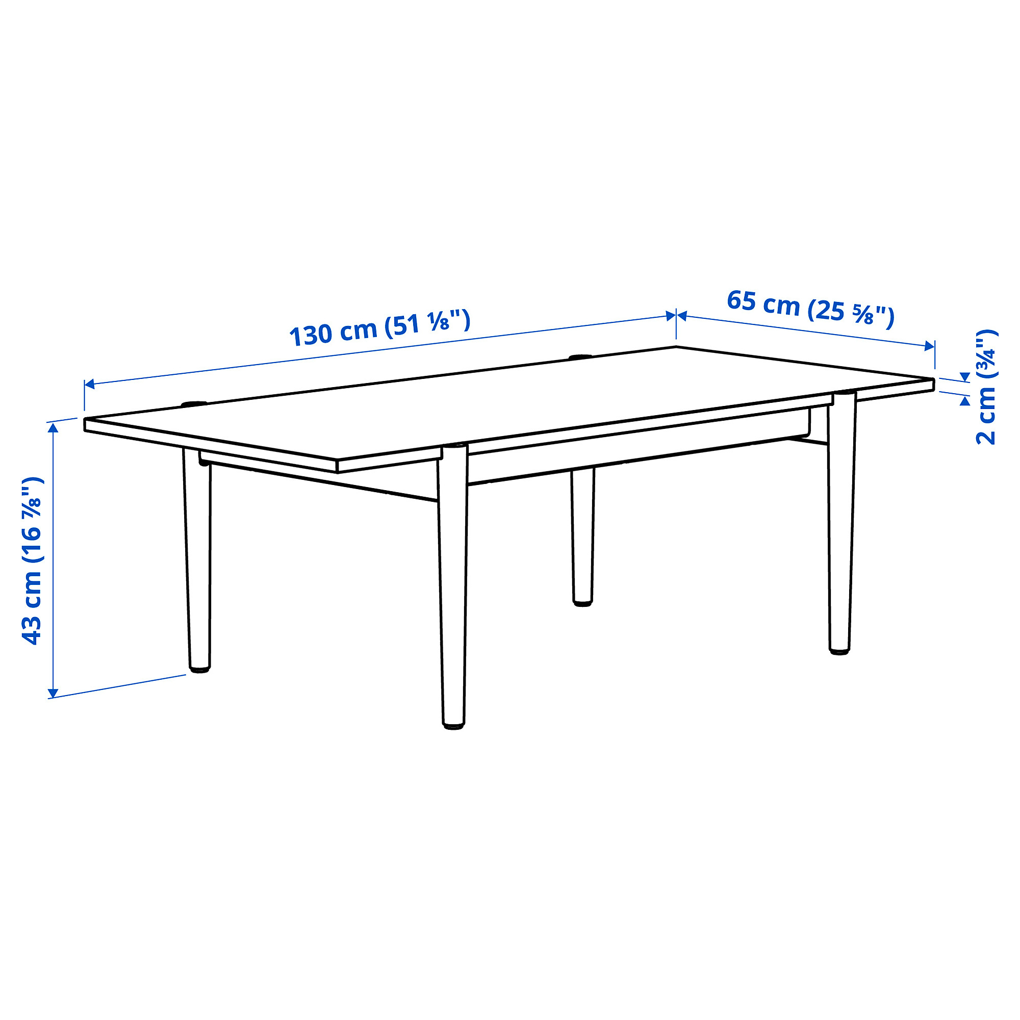UGGLERUM coffee table