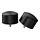 RAFFIG - finials, 1 pair, black | IKEA Taiwan Online - PE680800_S1