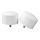 RAFFIG - finials, 1 pair, white | IKEA Taiwan Online - PE680801_S1