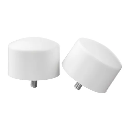 RAFFIG - 窗簾桿裝飾頭 2件裝, 白色 | IKEA 線上購物 - PE680801_S4