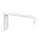 VIDGA - wall fitting, white, 12 cm | IKEA Taiwan Online - PE680824_S1