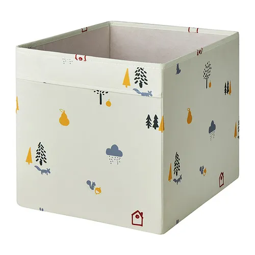 REGNBROMS - 收納盒, 森林動物/彩色, 33x38x33 公分 | IKEA 線上購物 - PE867298_S4