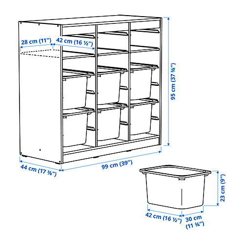 TROFAST 收納組合