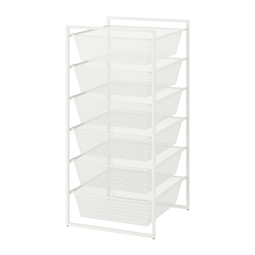 JONAXEL - storage combination, white, 50x51x104 cm | IKEA Taiwan Online - PE732229_S4