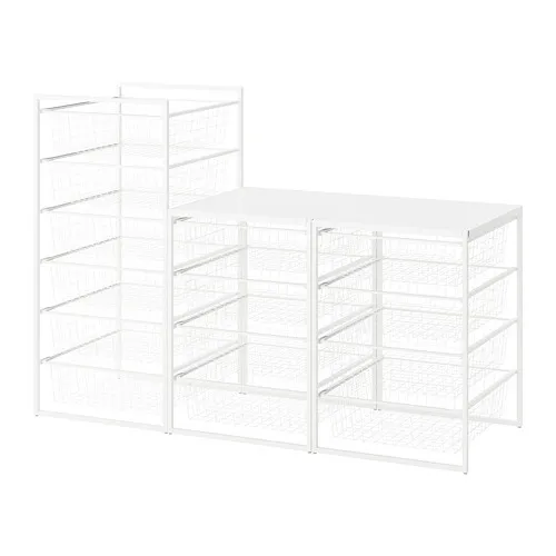 JONAXEL - 收納組合, 白色, 148x51x104 公分 | IKEA 線上購物 - PE732301_S4