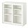 VIHALS - cabinet with sliding glass doors, white, 95x37x90 cm | IKEA Taiwan Online - PE906388_S1