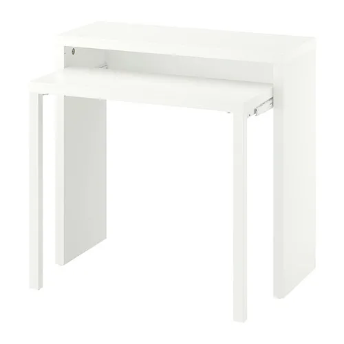 LÄNGDHOPP - 外拉式書桌，白色，90x39/71 公分 | IKEA 線上購物 - E1007941_S4