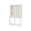 HAVSTA - 玻璃門櫃, 白色 | IKEA 線上購物 - PE724818_S2 