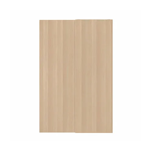HASVIK - pair of sliding doors, white stained oak effect, 150x236 cm | IKEA Taiwan Online - PE724846_S4