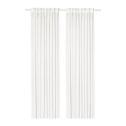 STENFRÖ - sheer curtains, 1 pair, white/with heading tape | IKEA Taiwan Online - PE938466_S4