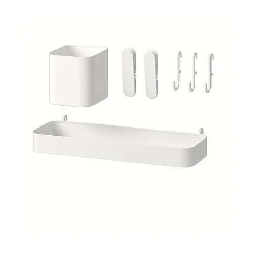 SKÅDIS - 7-piece accessories set, white | IKEA Taiwan Online - PE938497_S4