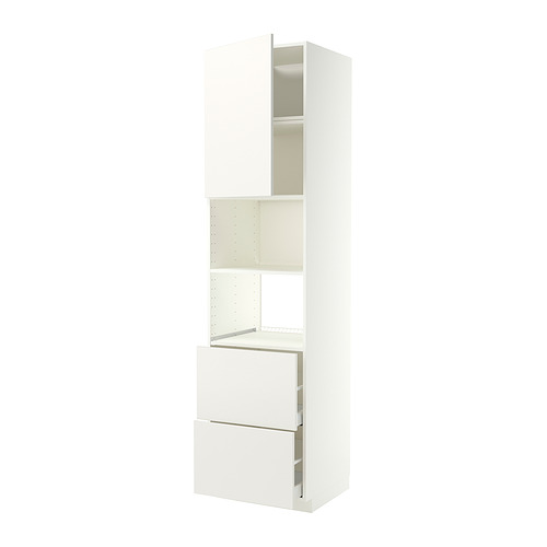 METOD/MAXIMERA high cabinet f built-in appliances