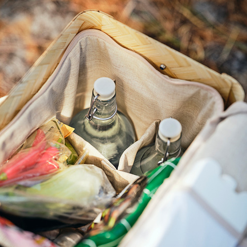 SOLUPPGÅNG cool basket