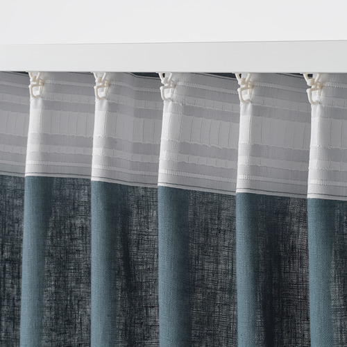 DYTÅG - 窗簾 2件裝, 藍色 | IKEA 線上購物 - PE769350_S4
