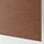 MEHAMN - 4 panels for sliding door frame, black-brown stained ash effect/brown stained ash effect | IKEA Taiwan Online - PE724937_S1