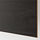 MEHAMN - 4 panels for sliding door frame, black-brown stained ash effect/brown stained ash effect | IKEA Taiwan Online - PE724938_S1