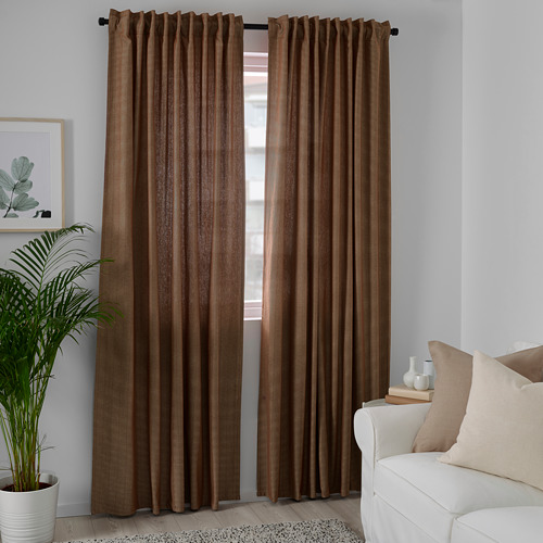 TIBAST room darkening curtains, 1 pair