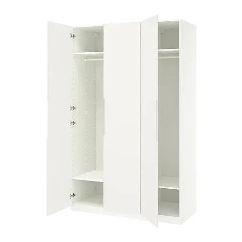 PAX/TONSTAD - 衣櫃/衣櫥組合, 白色/淺乳白色, 150x60x236 公分 | IKEA 線上購物 - PE938548_S4