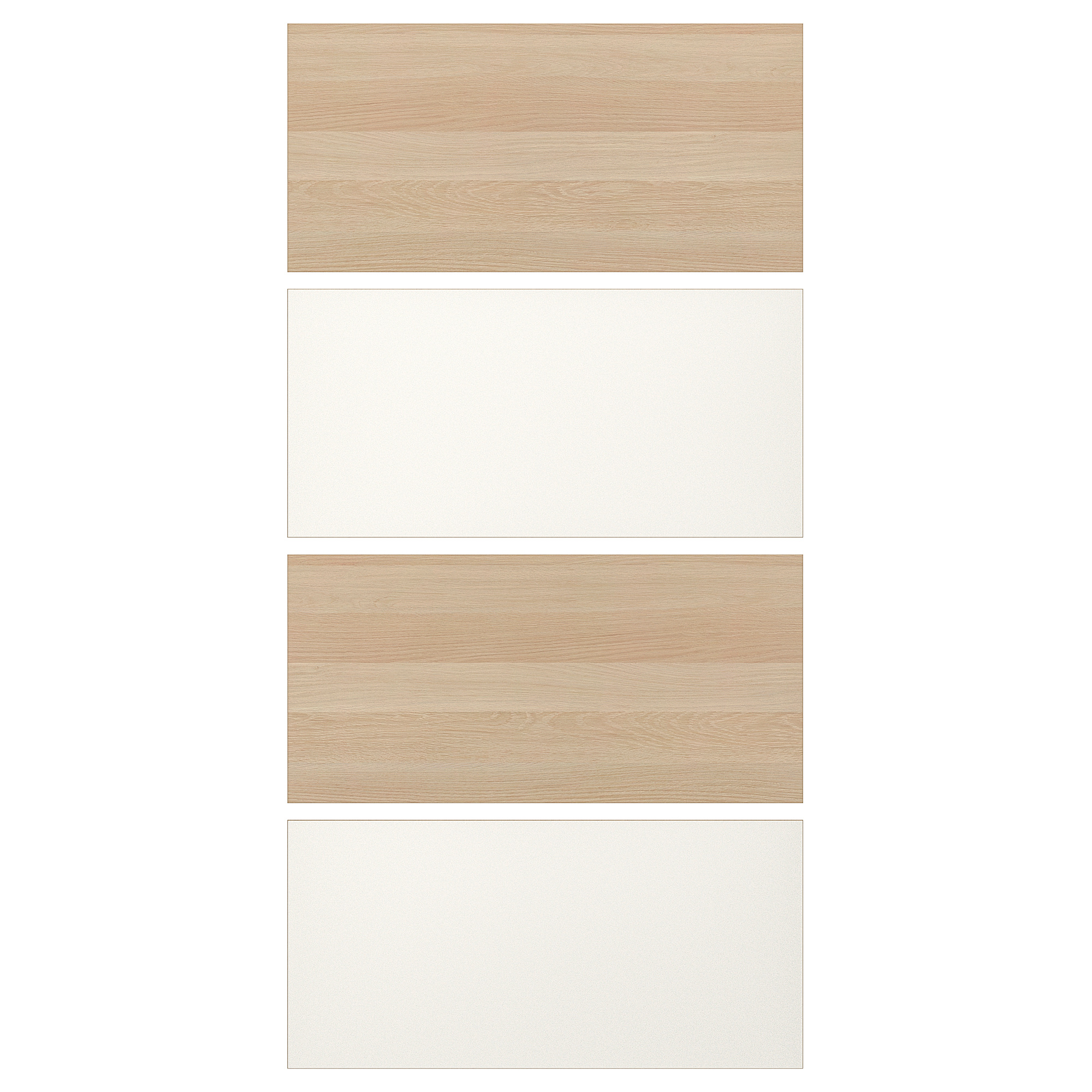 MEHAMN 4 panels for sliding door frame