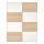 MEHAMN - pair of sliding doors, white stained oak effect/white | IKEA Taiwan Online - PE724966_S1