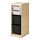 TROFAST - storage combination with boxes, light white stained pine white/black | IKEA Taiwan Online - PE769041_S1