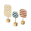 KALKKÄRR decoration set of 3