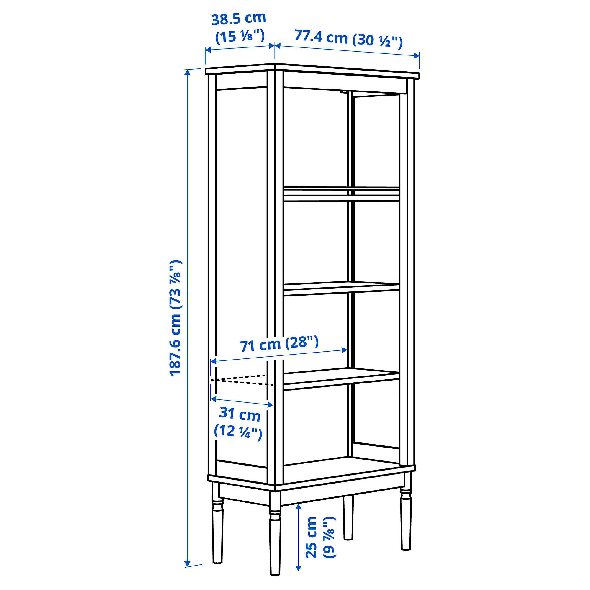 FÄRJKARL bookcase