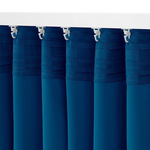 MAJGULL block-out curtains, 1 pair