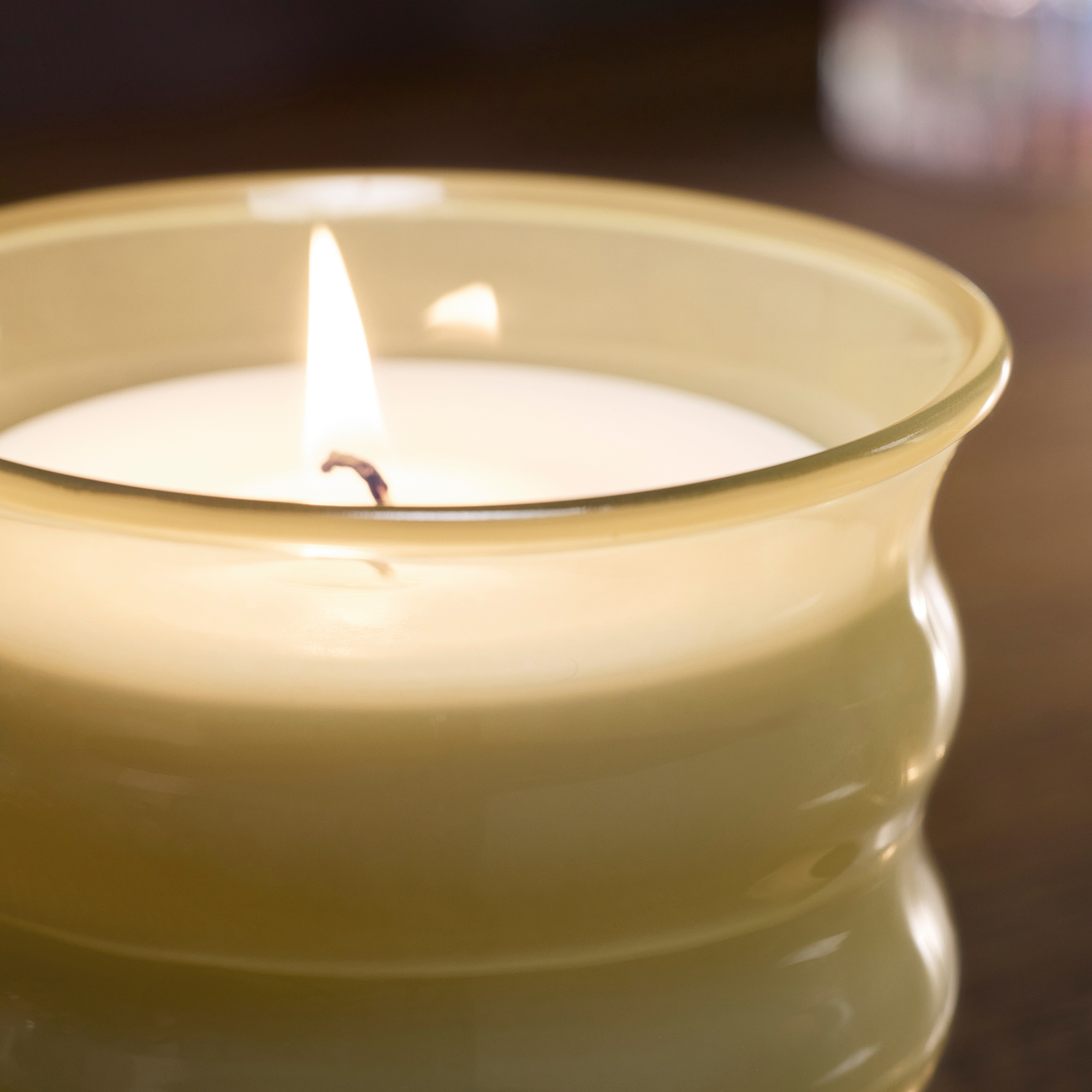 JUVELTRAST scented candle in glass
