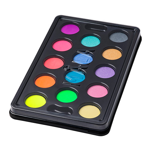 MÅLA - watercolour box with 14 colours, mixed colours | IKEA Taiwan Online - PE769089_S4