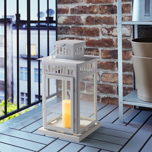 GODAFTON - LED燭燈 室內/戶外用, 電池式/自然色 | IKEA 線上購物 - PE653023_S4