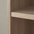 BILLY/OXBERG bookcase w doors/extension unit