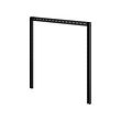 BROR - 2根壁條/1根壁面懸掛軌道, 黑色 | IKEA 線上購物 - PE938736_S2 