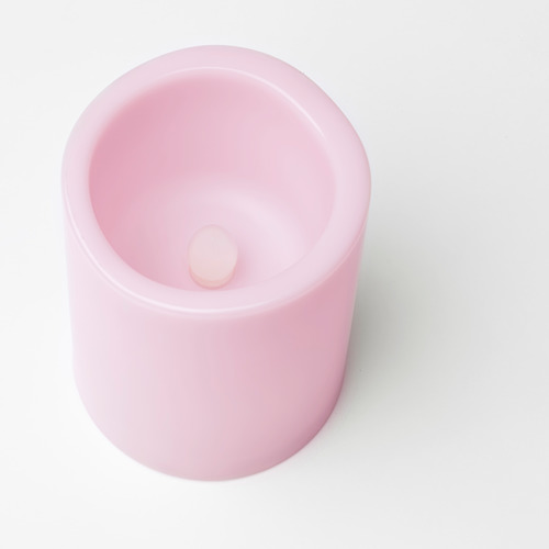 GODAFTON - LED燭燈 室內/戶外用 2件組, 電池式 粉紅色 | IKEA 線上購物 - PE652439_S4