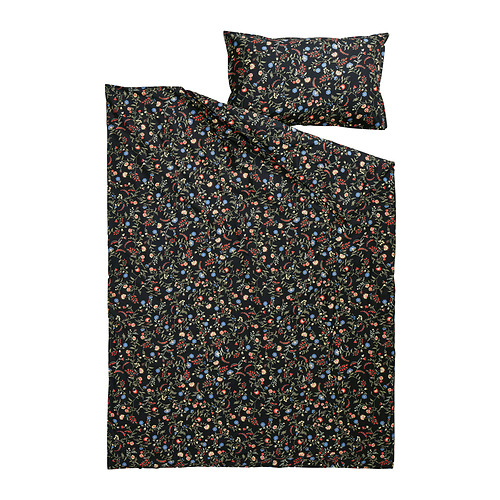 BRUDKRUSBÄR duvet cover and pillowcase
