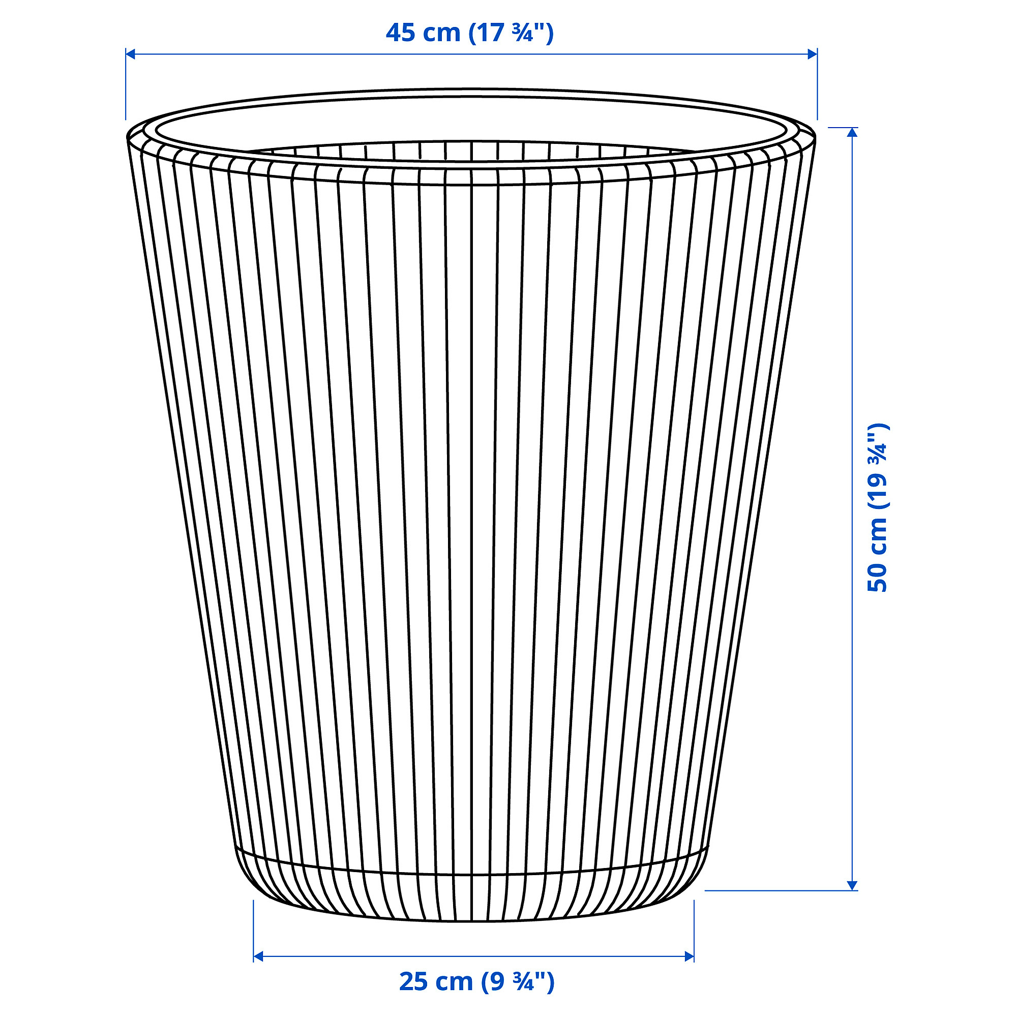 BJÖRNBAMBU plant pot