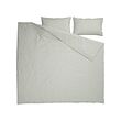 SOLFIBBLA duvet cover and 2 pillowcases