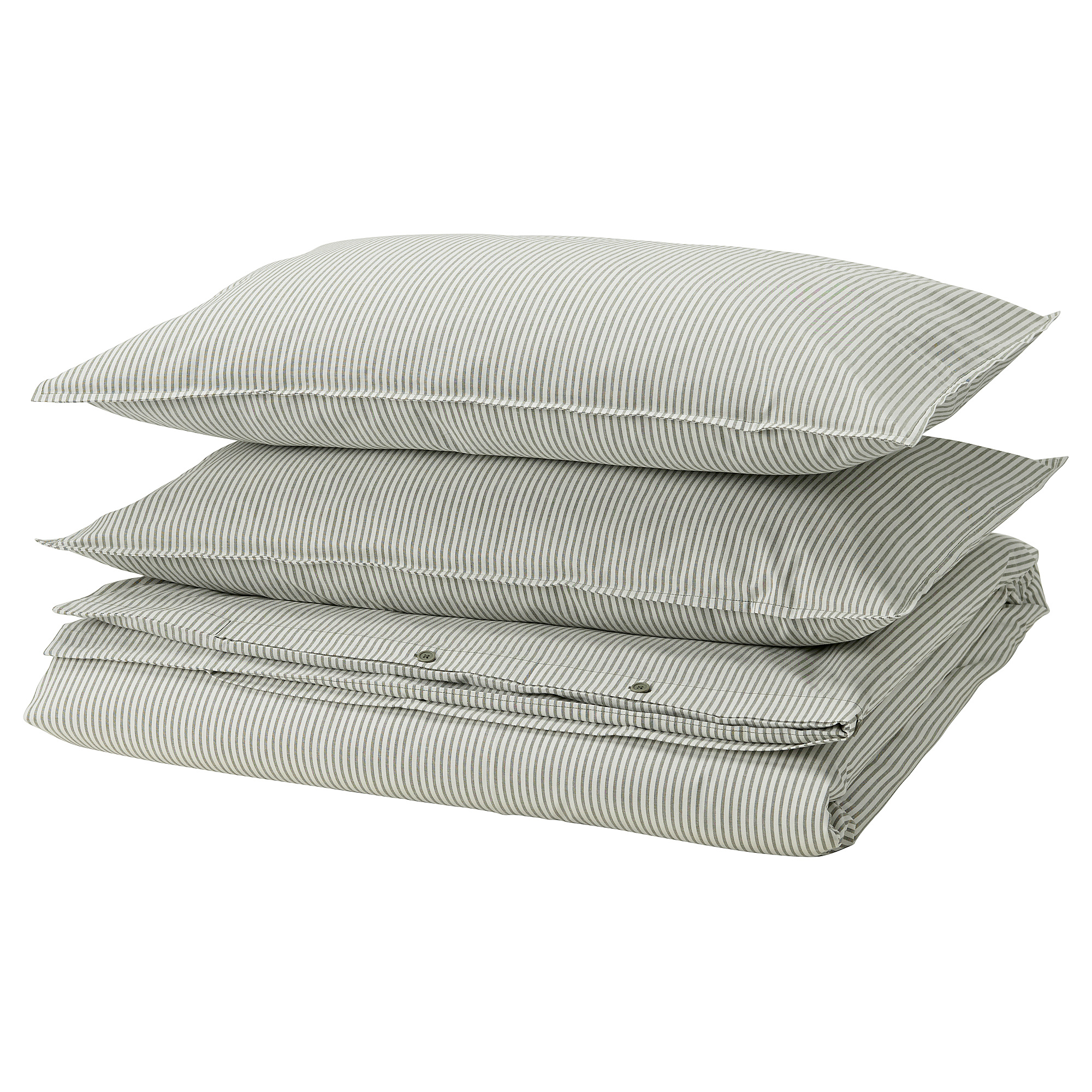 SOLFIBBLA duvet cover and 2 pillowcases