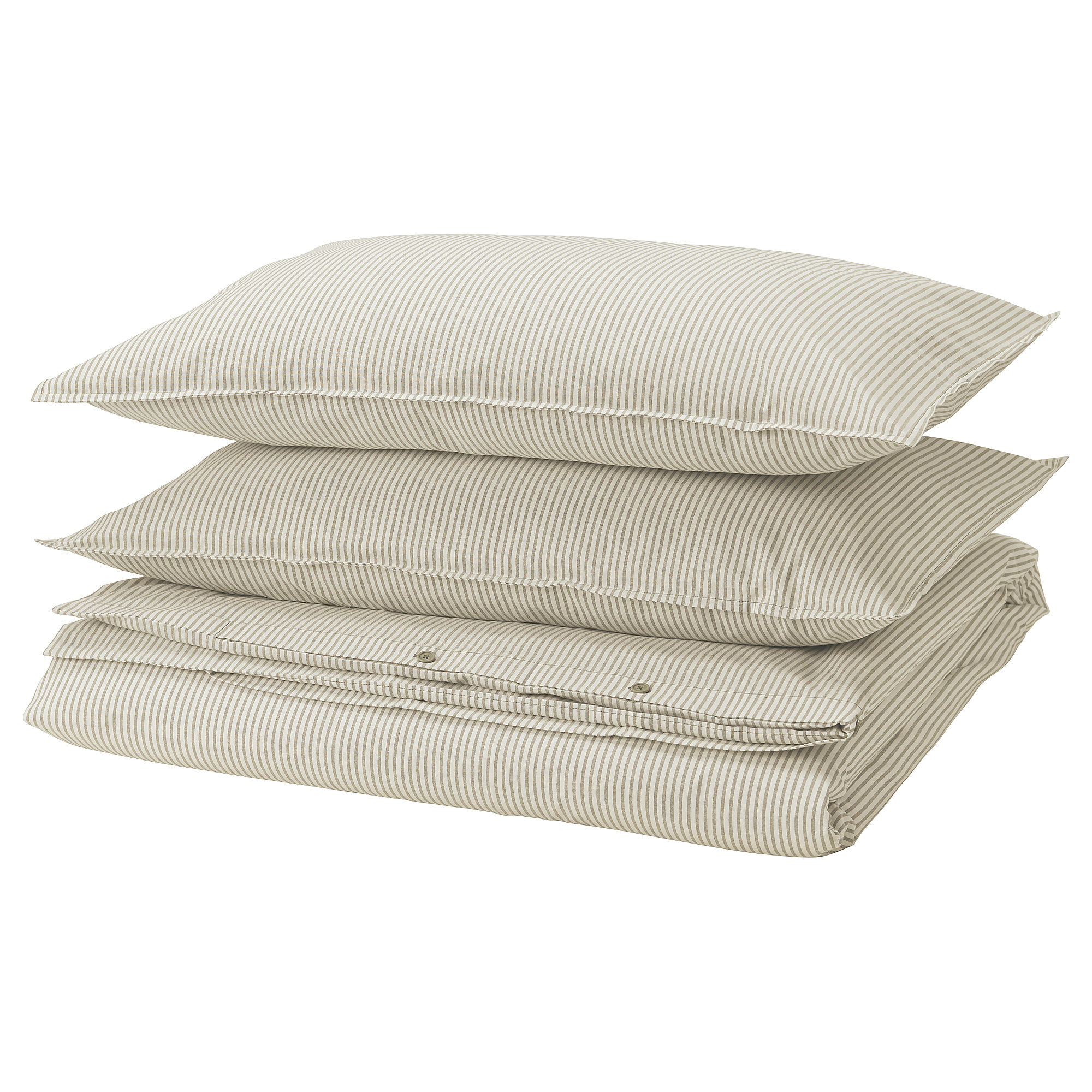SOLFIBBLA duvet cover and 2 pillowcases