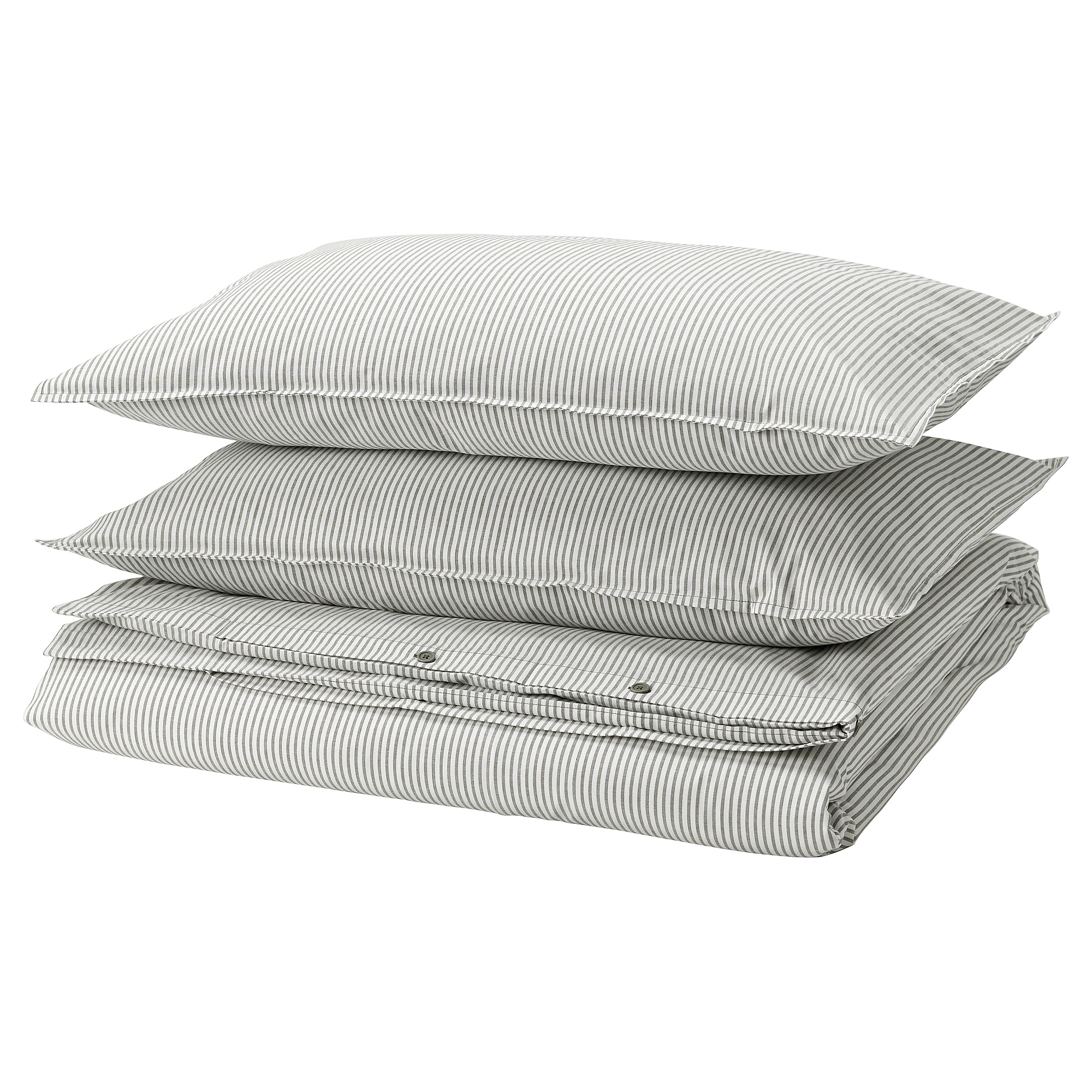 SOLFIBBLA duvet cover and 2 pillowcases