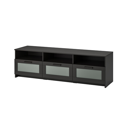 BRIMNES - 電視櫃, 黑色, 180x41x53 公分 | IKEA 線上購物 - PE725291_S4