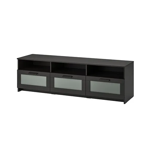 BRIMNES - 電視櫃, 黑色, 180x41x53 公分 | IKEA 線上購物 - PE725291_S4